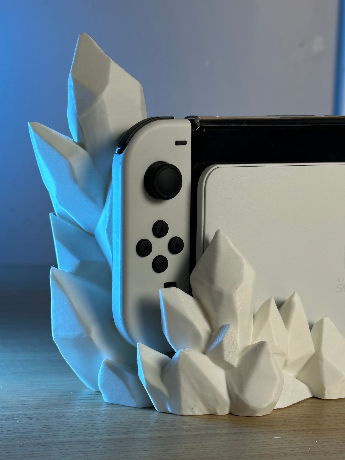 Crystal Dock Decor/Skin - Compatible with  Nintendo Switch Classic and OLED