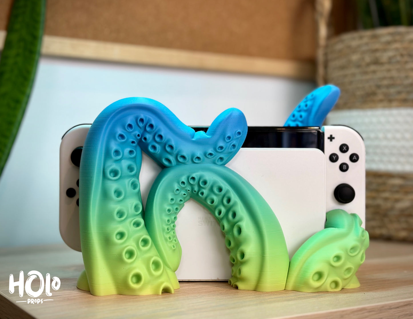 Tentacle Console Decoration - Compatible with Nintendo Switch Classic and OLED models