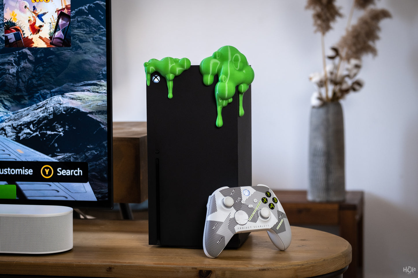 Slime Decor - Customize Your Console With Slime Blobs - Compatible with Xbox Series X