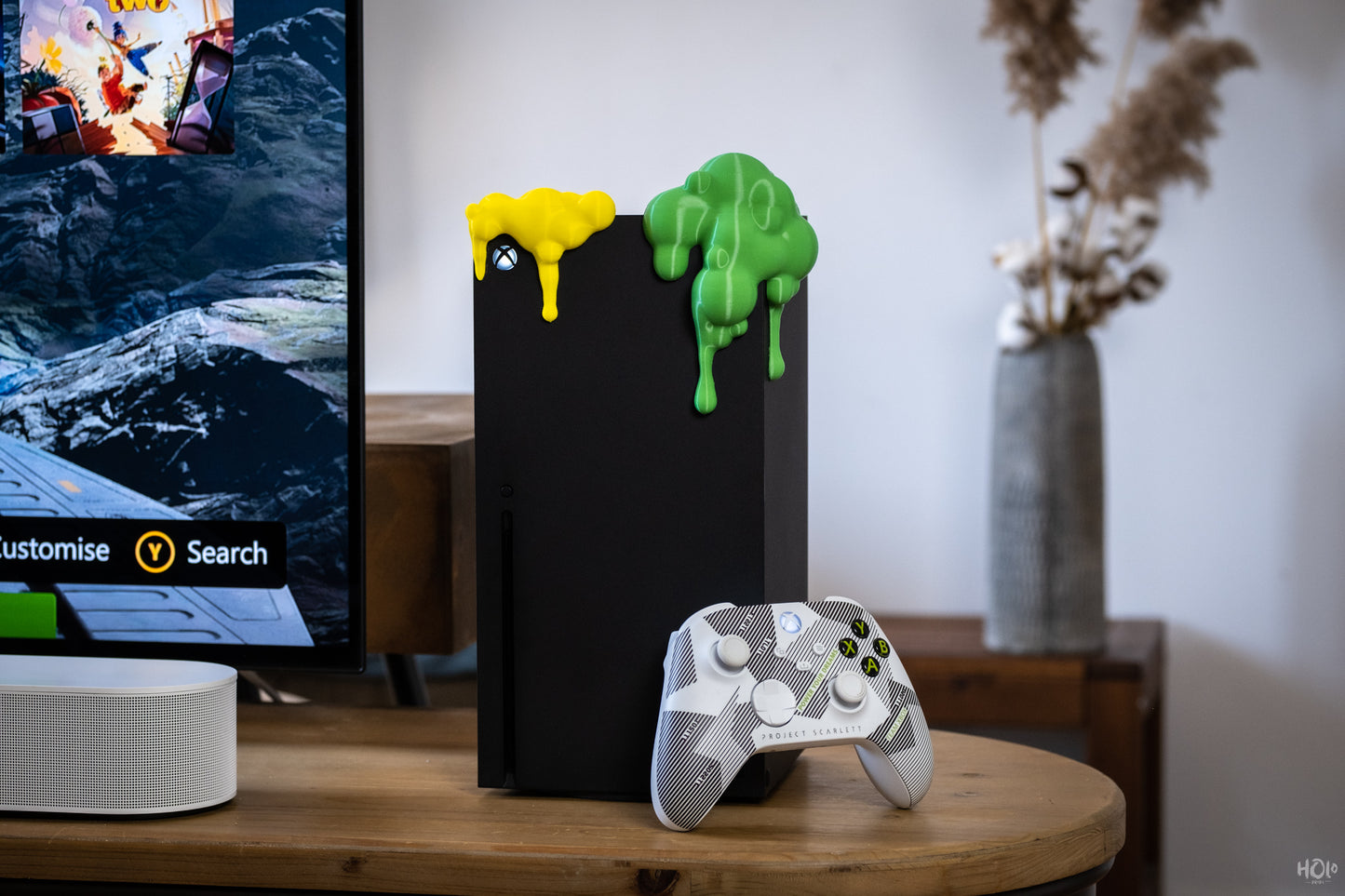 Slime Decor - Customize Your Console With Slime Blobs - Compatible with Xbox Series X