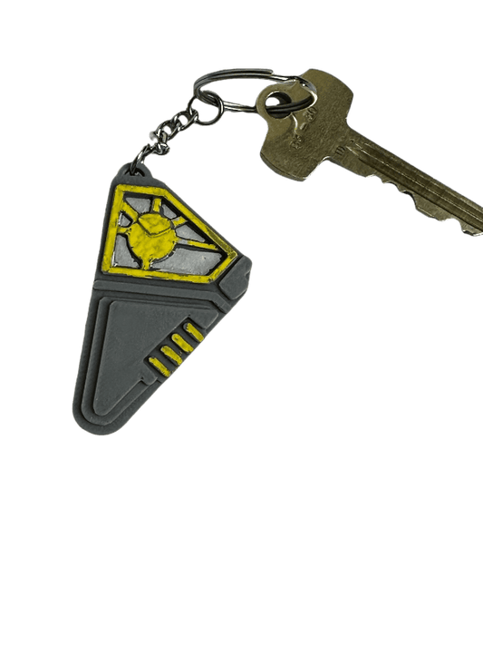 Personalized Starlord Badge Keychain and Bag Tag from Guardians of the Galaxy