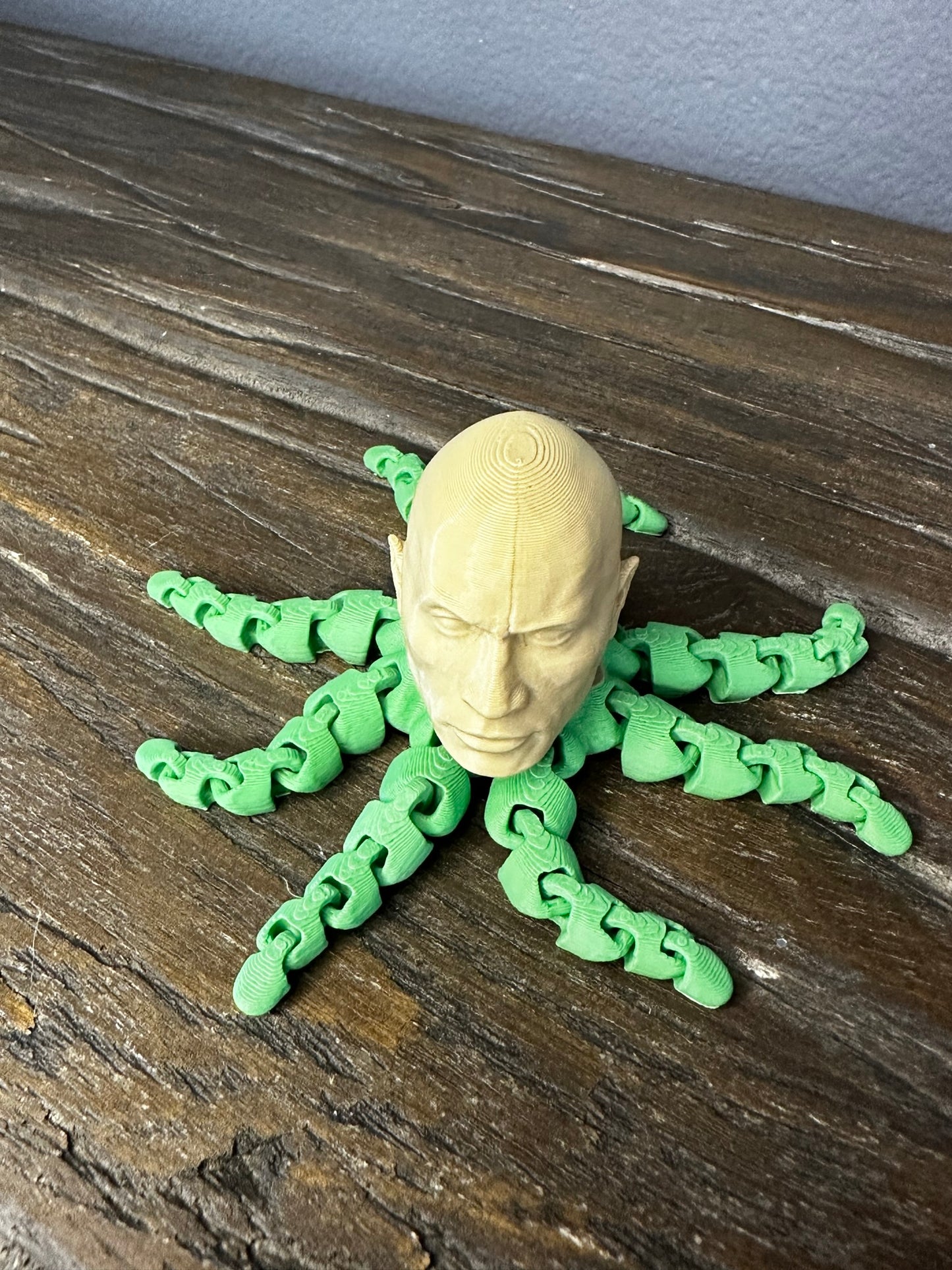 ROCK-topus Articulated Desk Toy | 3D Printed | Hilarious Design | Movable Arms