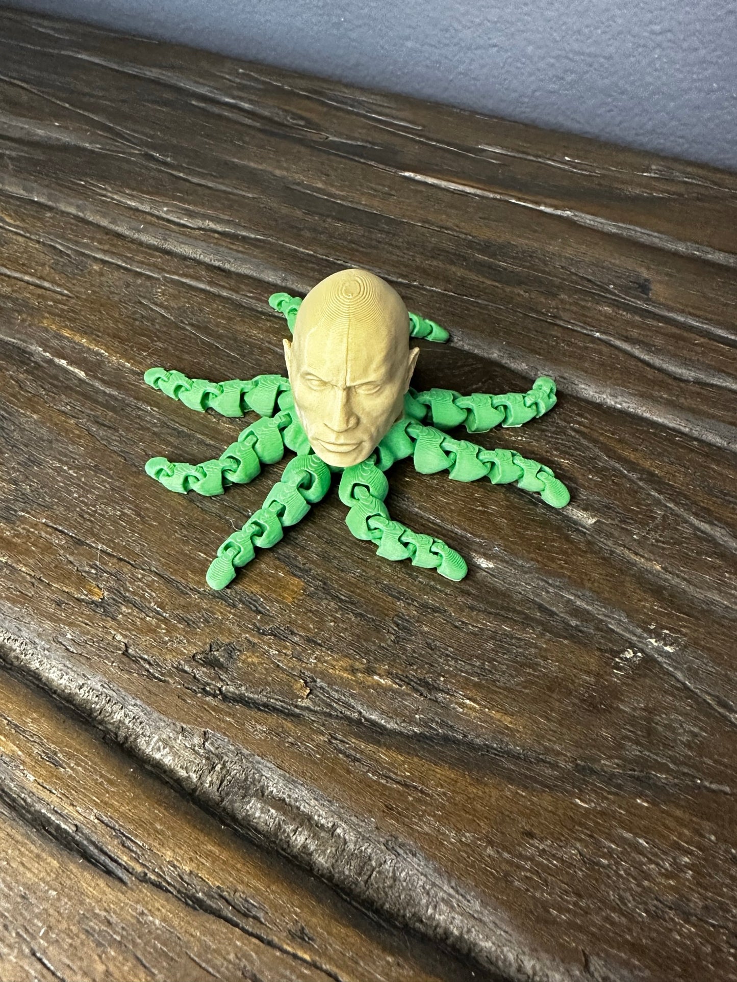 ROCK-topus Articulated Desk Toy | 3D Printed | Hilarious Design | Movable Arms