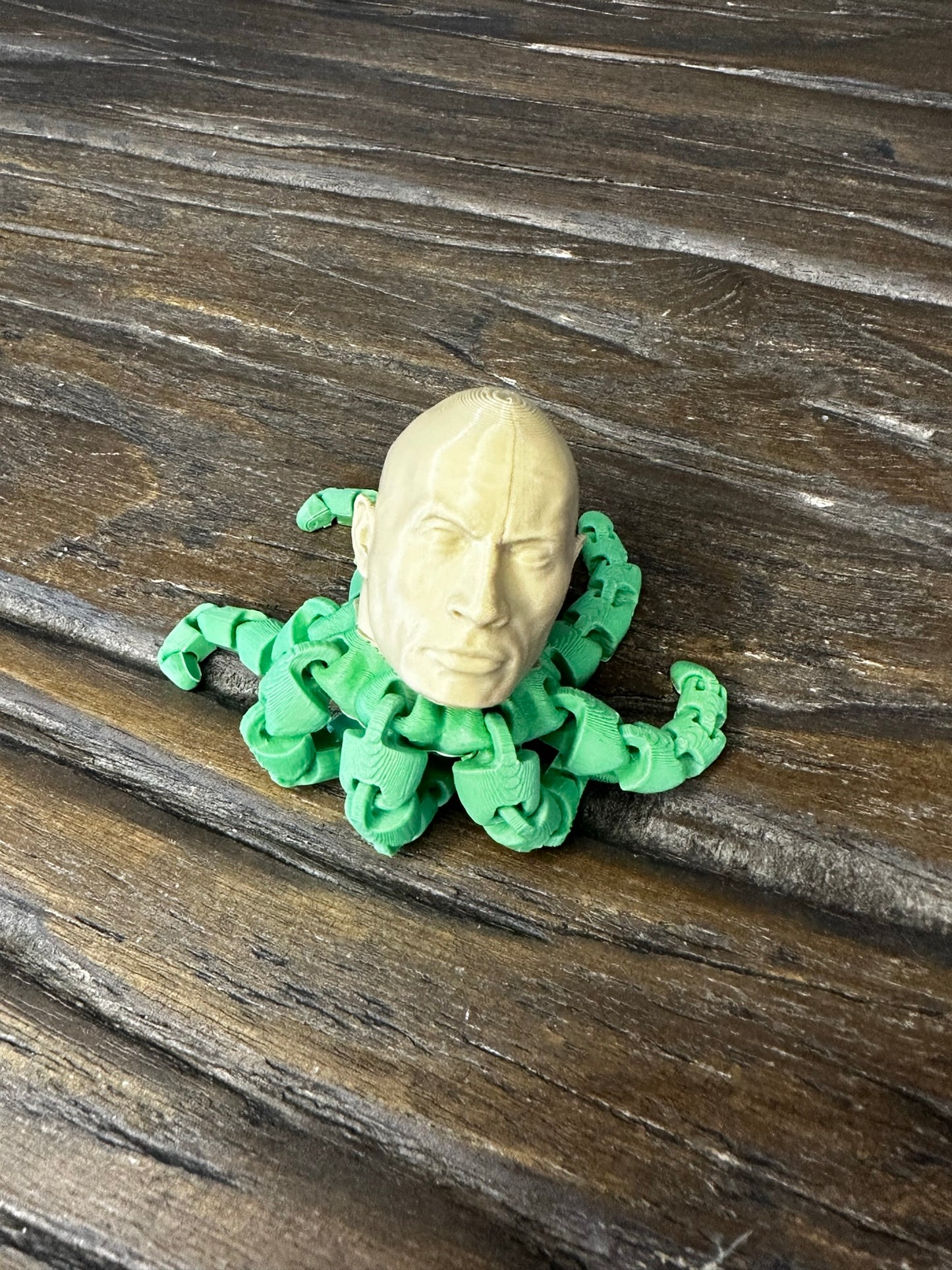 ROCK-topus Articulated Desk Toy | 3D Printed | Hilarious Design | Movable Arms