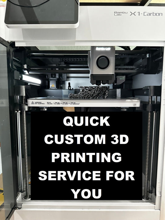3D Printing Services, Quick Prototyping, Custom 3D Print From a STL or OBJ File, Personalized 3D Printed Item