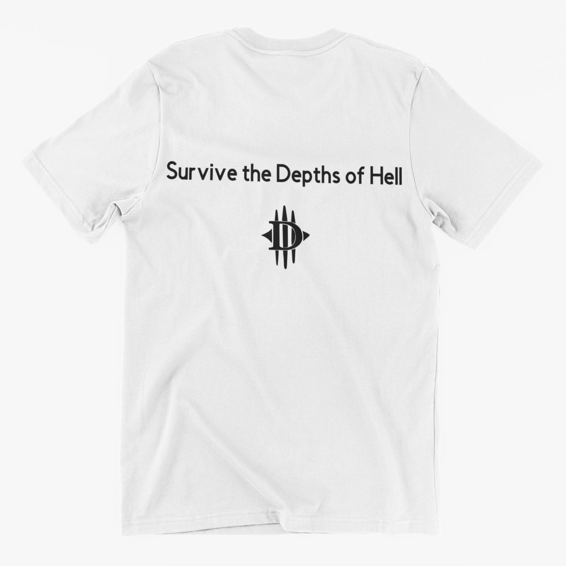 Diablo 4 t-shirt with Diablo D letter design
